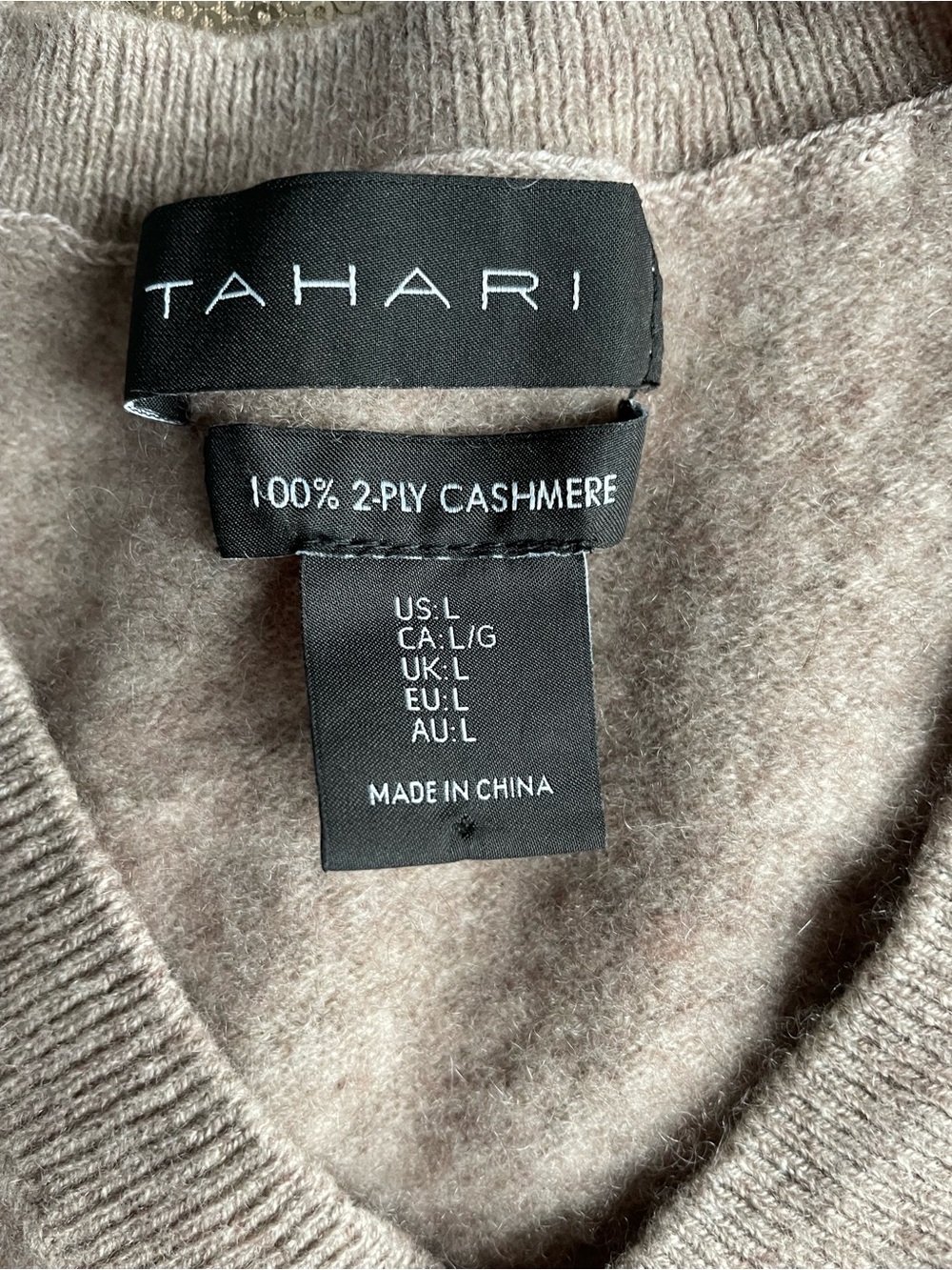 NWOT Anthro Maeve Shorts & Glamorous 100% Cashmere Tahari sweater SMALL - Picture 3 of 11